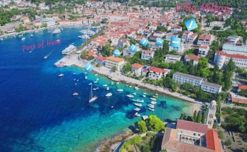 Villa Milton Luxe Hvar Хвар Экстерьер фото